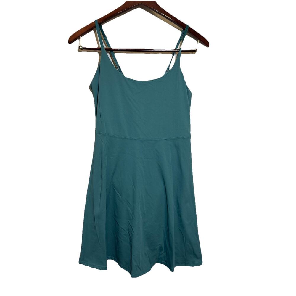 Ewedoos Athletic Dress Medium Green Built In Shorts Golf Tennis Athleisure Women
